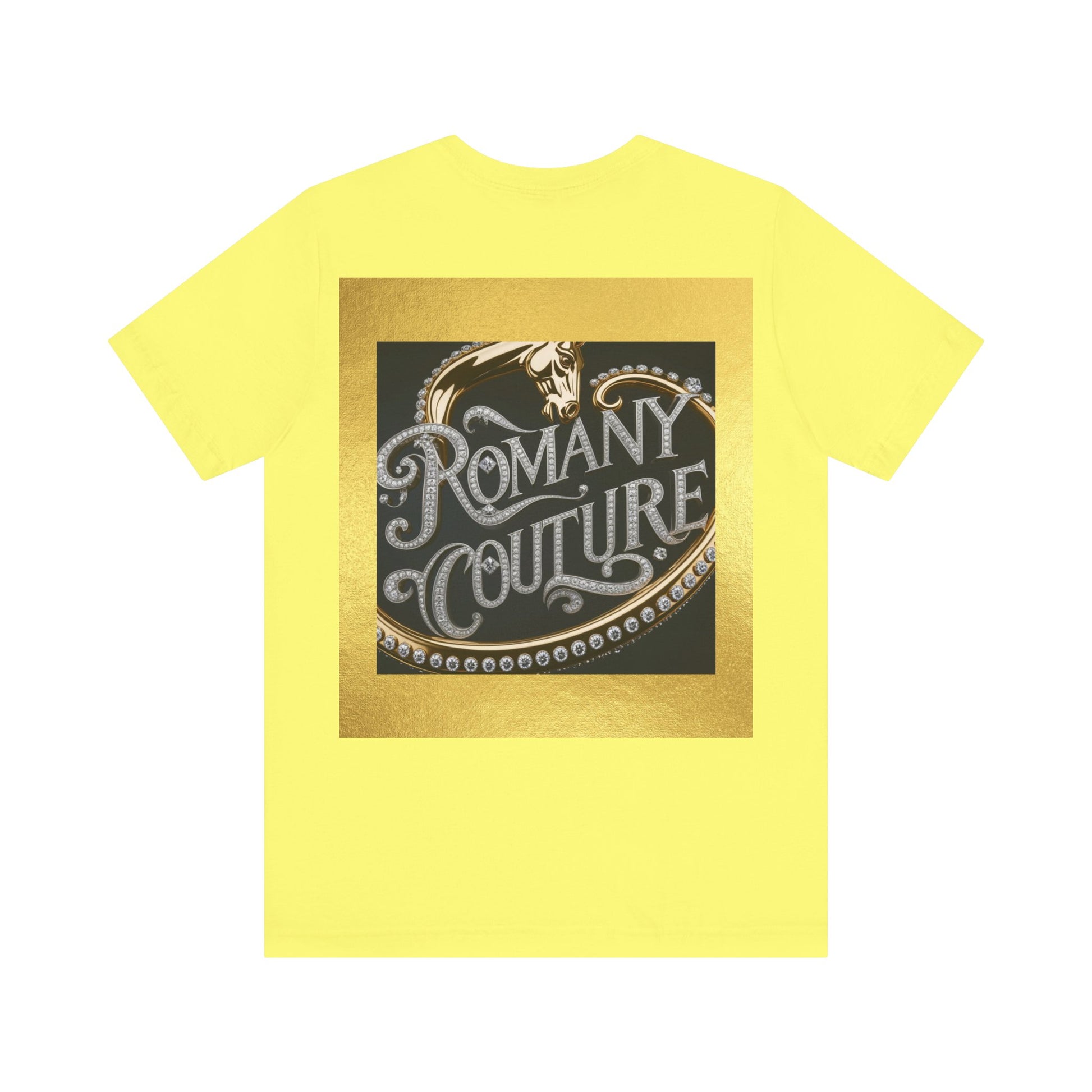 Romantic Couture Unisex Jersey Tee - Elegant Graphic T-Shirt for Fashion Lovers - JW Store