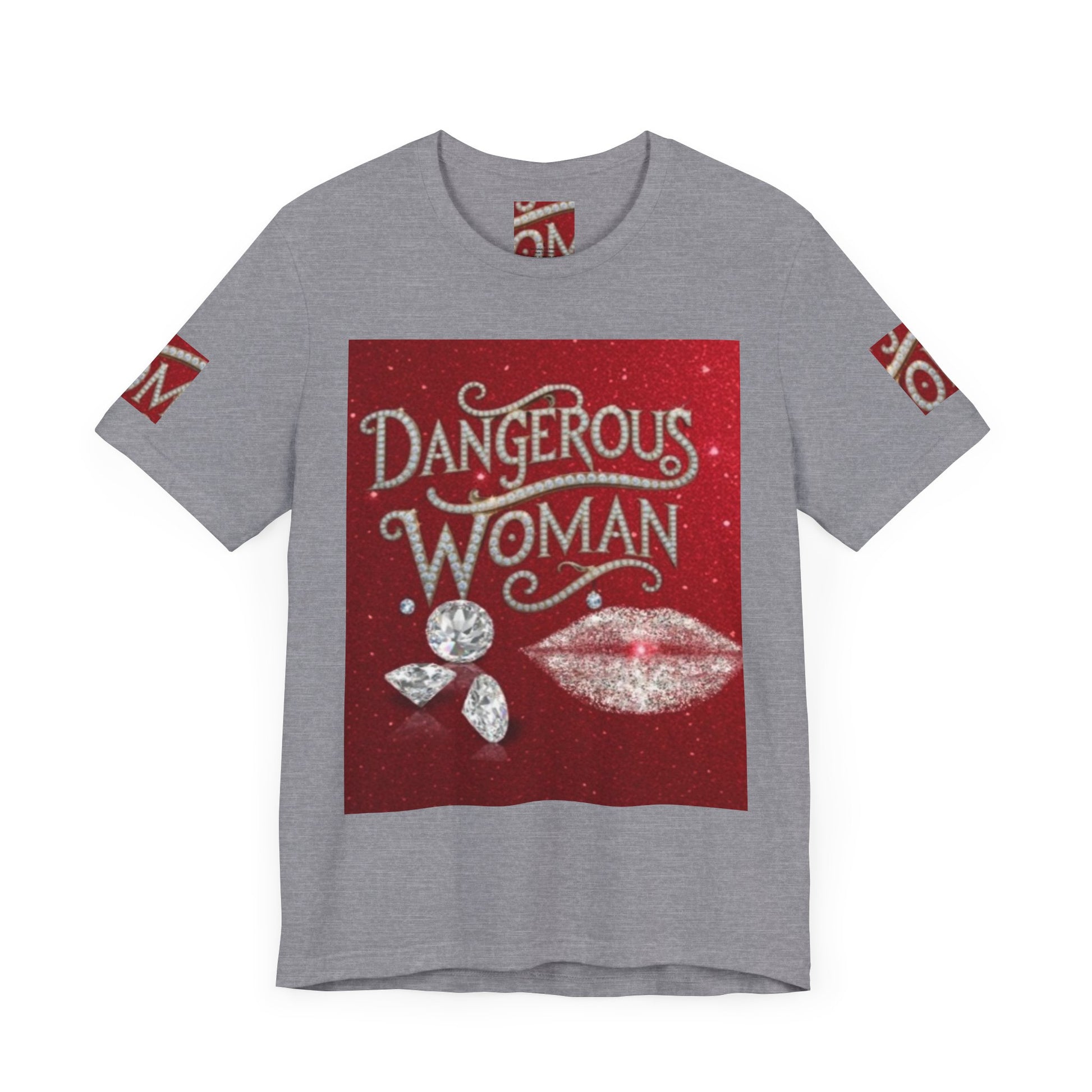 Dangerous Woman Unisex Tee - Sparkling Graphic for Confident Women - JW Store