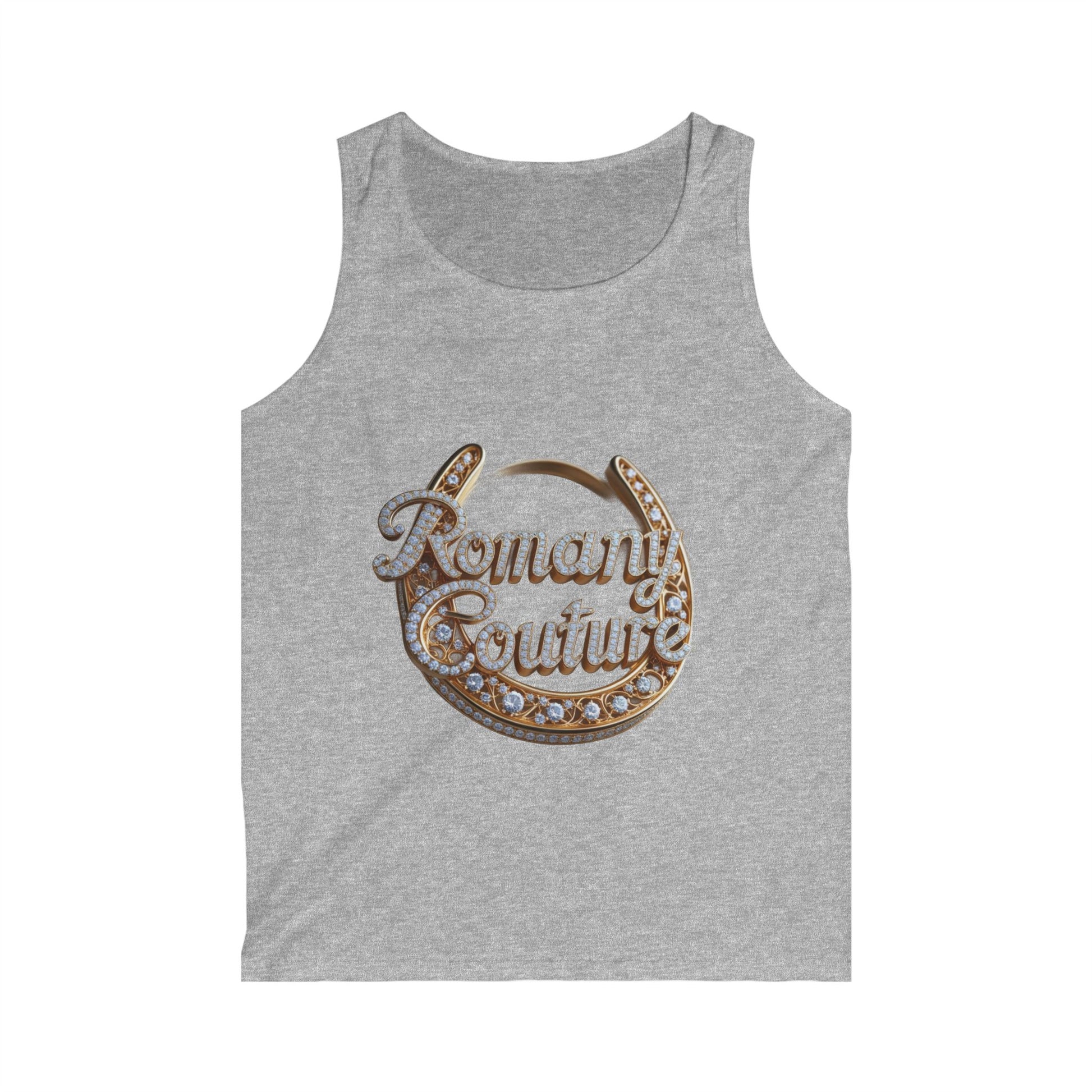 Romany Couture Men's Softstyle Tank Top - Stylish Summer Apparel - JW Store
