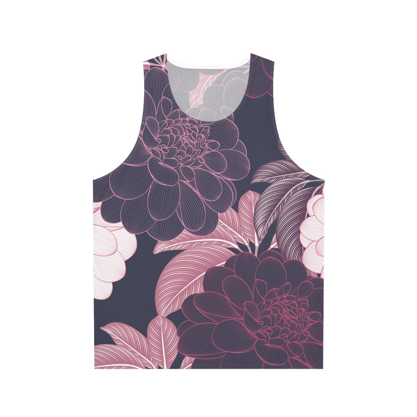 Floral Unisex Tank Top - Stylish Summer Wear