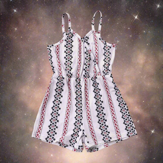New Children's Clothing Girls Floral Striped Overalls Jumpsuit