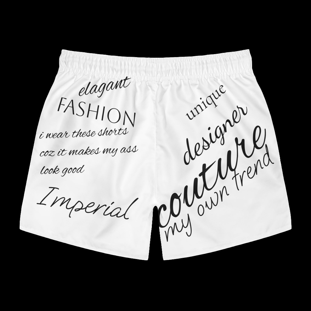 Trendy Designer Swim Trunks - Summer Vibes & Unique Style