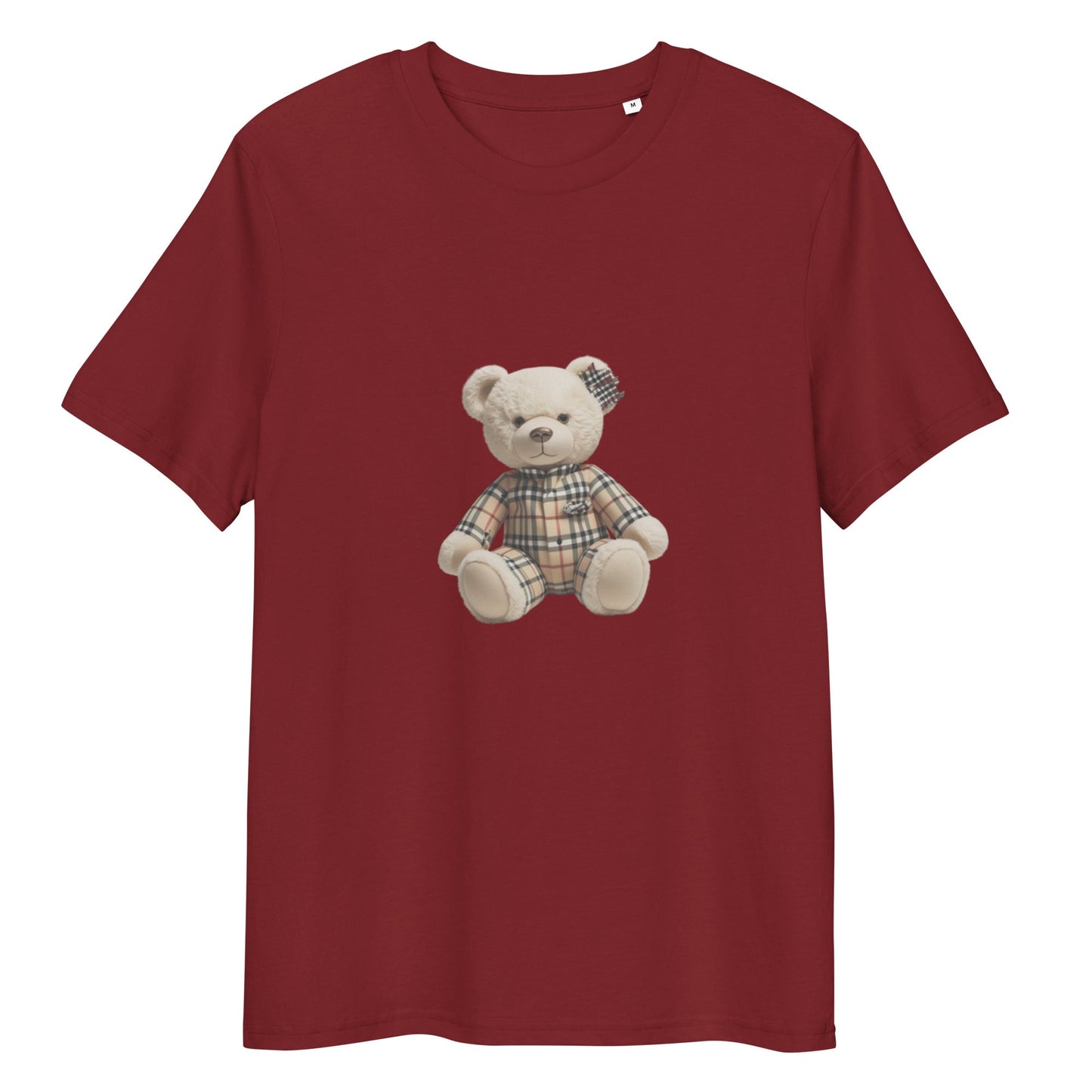 JW bear Unisex organic cotton t-shirt with bear graphic, eco-friendly, 100% organic cotton.