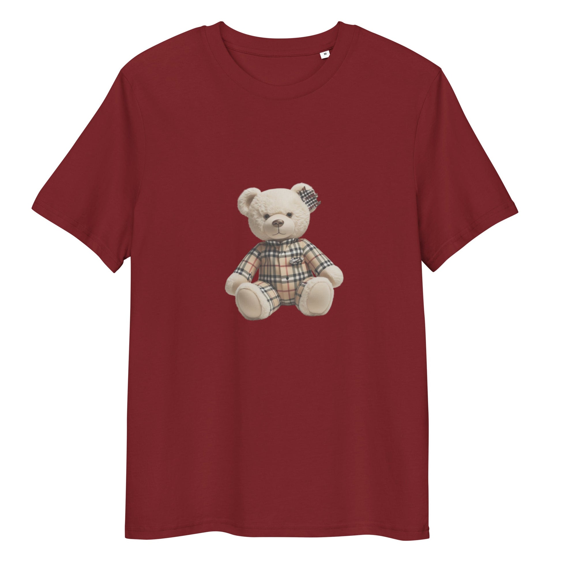 JW bear Unisex organic cotton t-shirt with bear graphic, eco-friendly, 100% organic cotton.