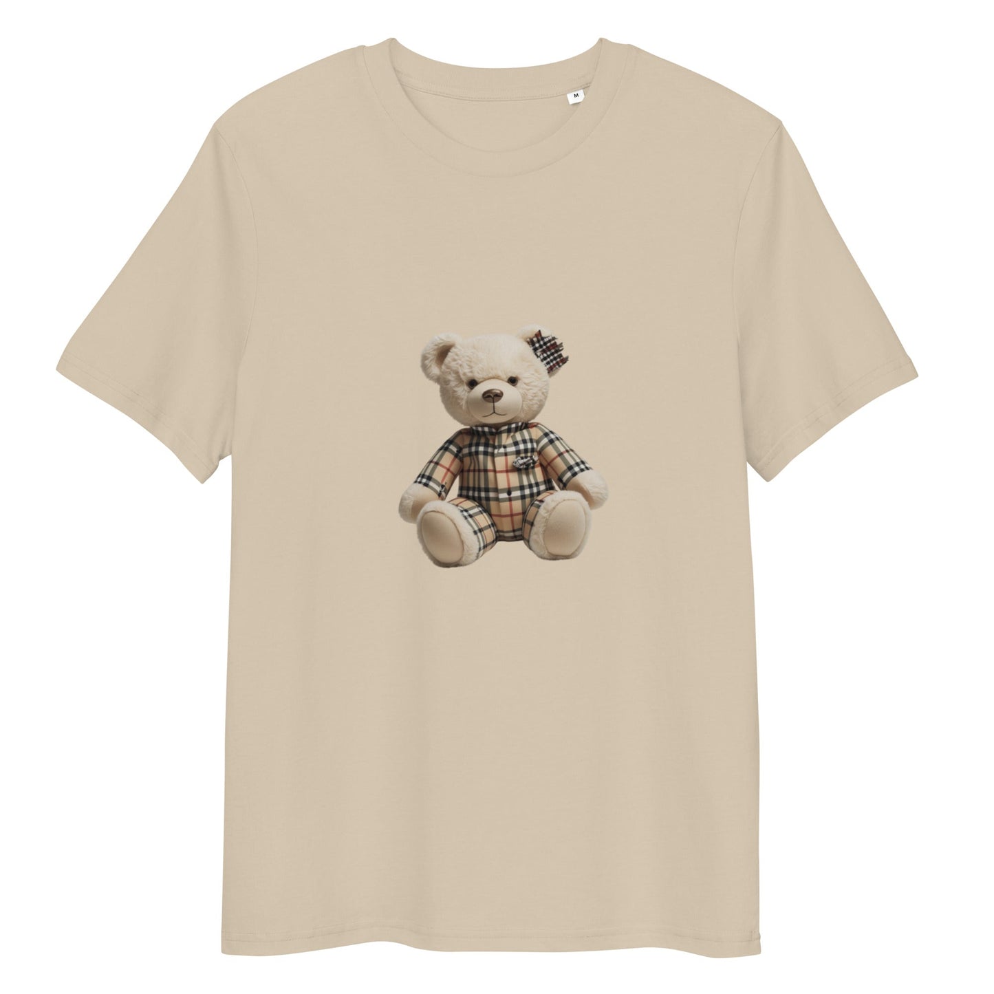 JW bear Unisex organic cotton t-shirt featuring a bear illustration, eco-friendly and made from 100% organic cotton.