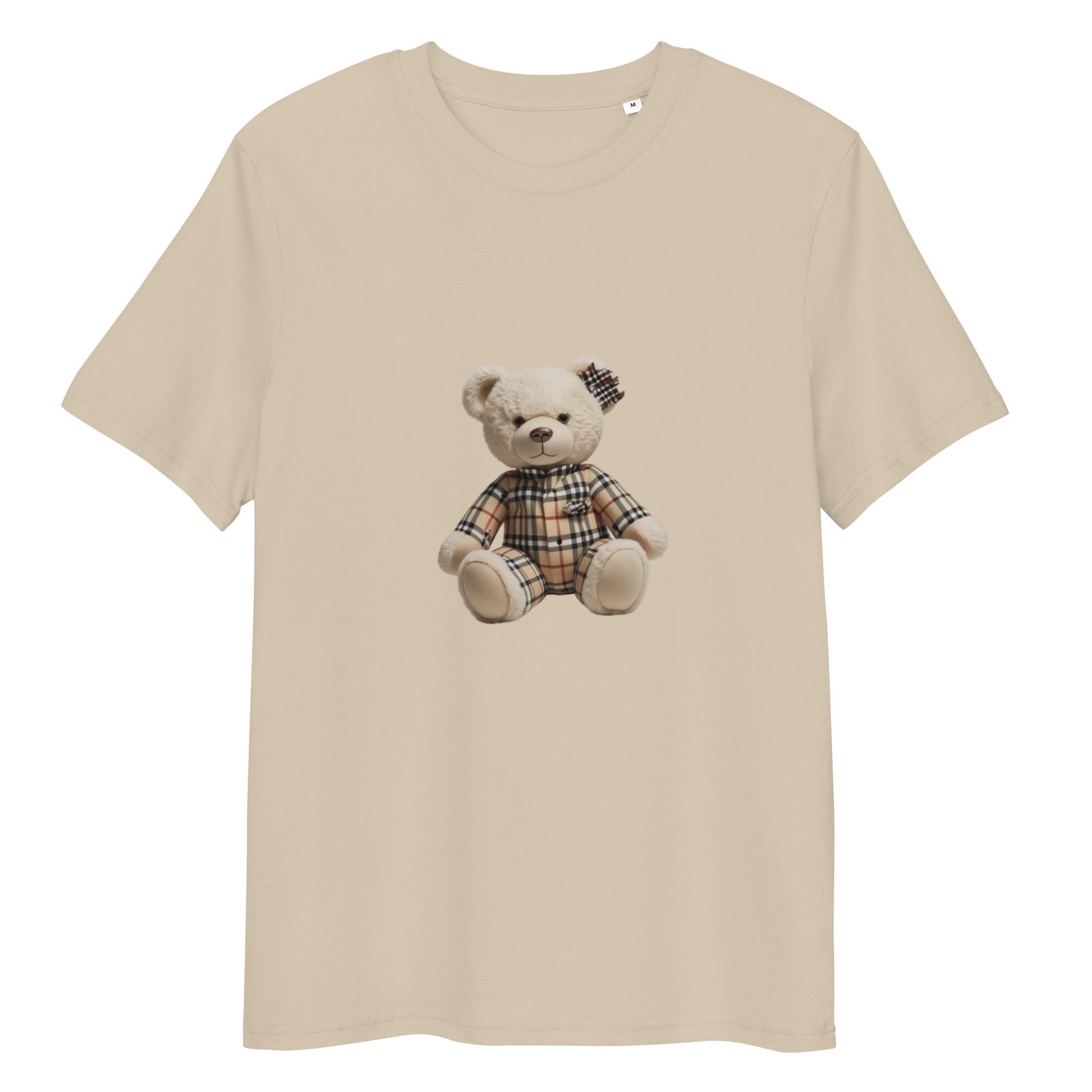 JW bear Unisex organic cotton t-shirt featuring a bear illustration, eco-friendly and made from 100% organic cotton.