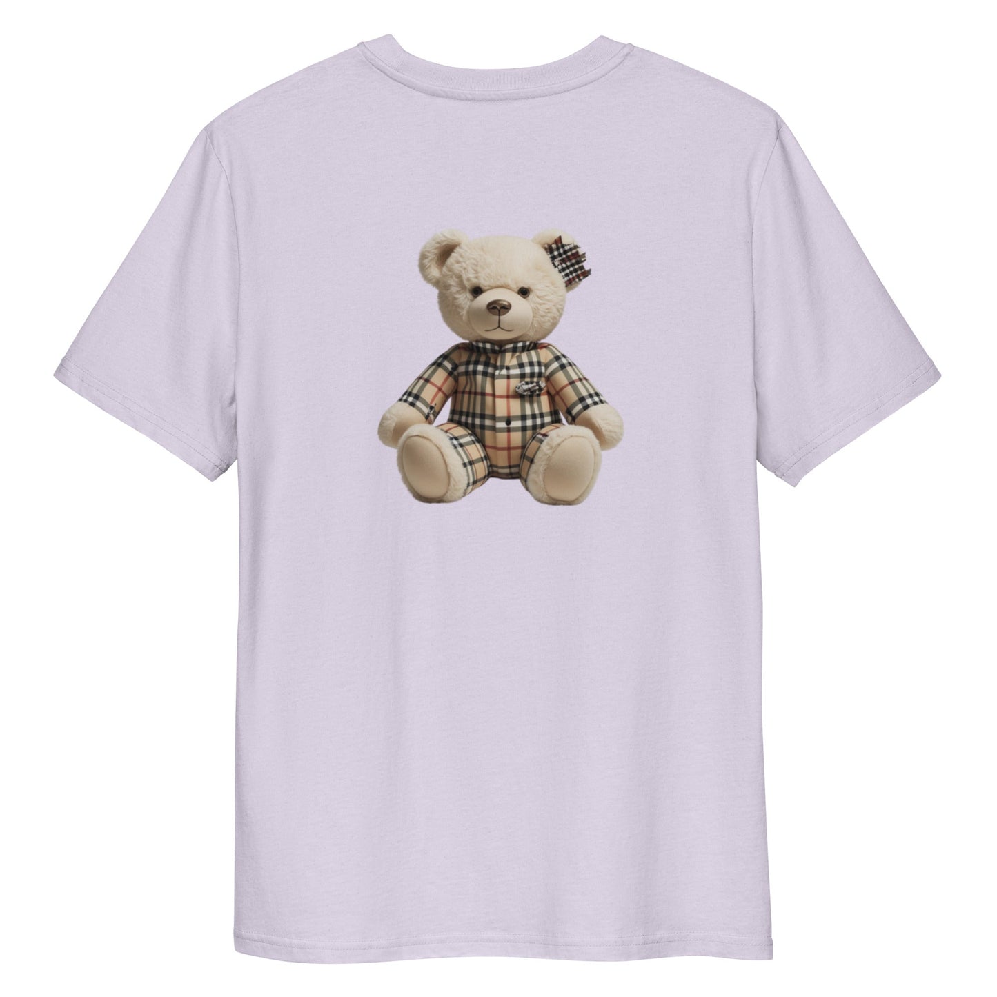 JW bear Unisex organic cotton t-shirt with bear design, eco-friendly apparel.