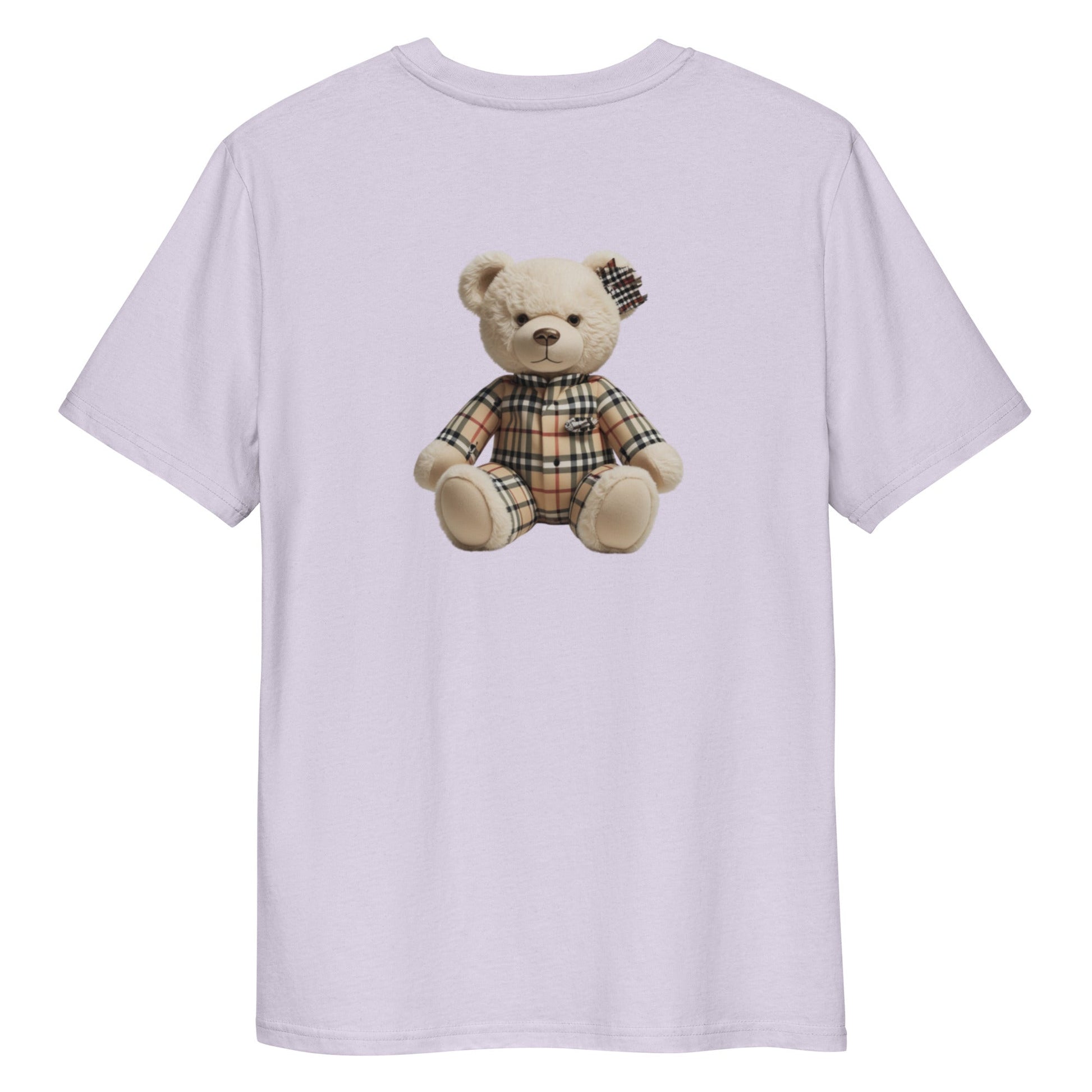 JW bear Unisex organic cotton t-shirt with bear design, eco-friendly apparel.