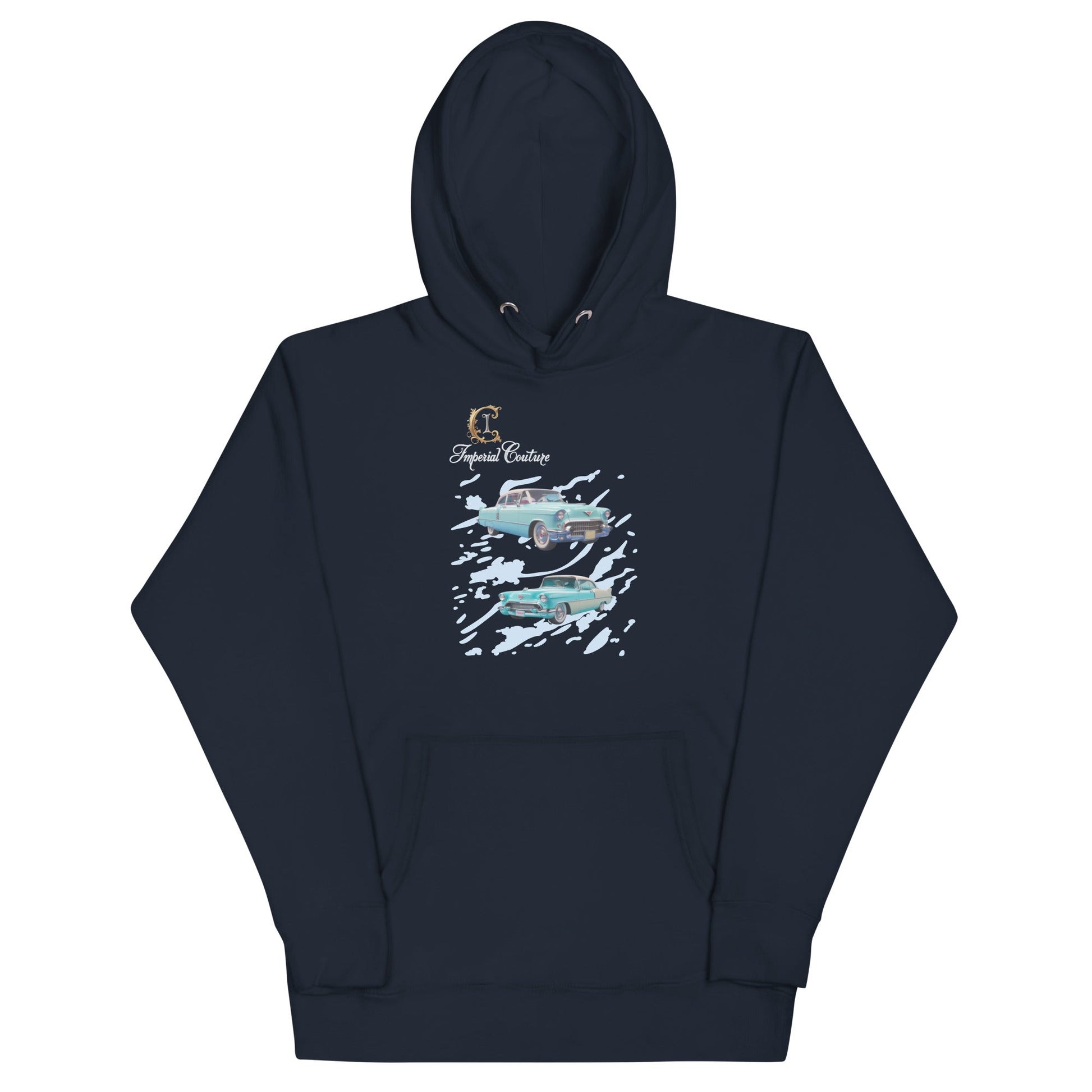 Unisex hoodie with cool design, pouch pocket, and warm hood, ideal for chilly evenings.