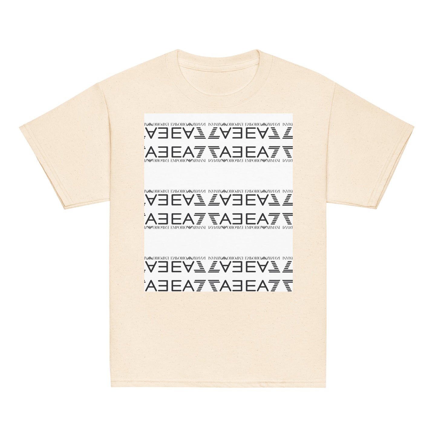 Youth classic tee with graphic print, 100% cotton, versatile wardrobe staple.