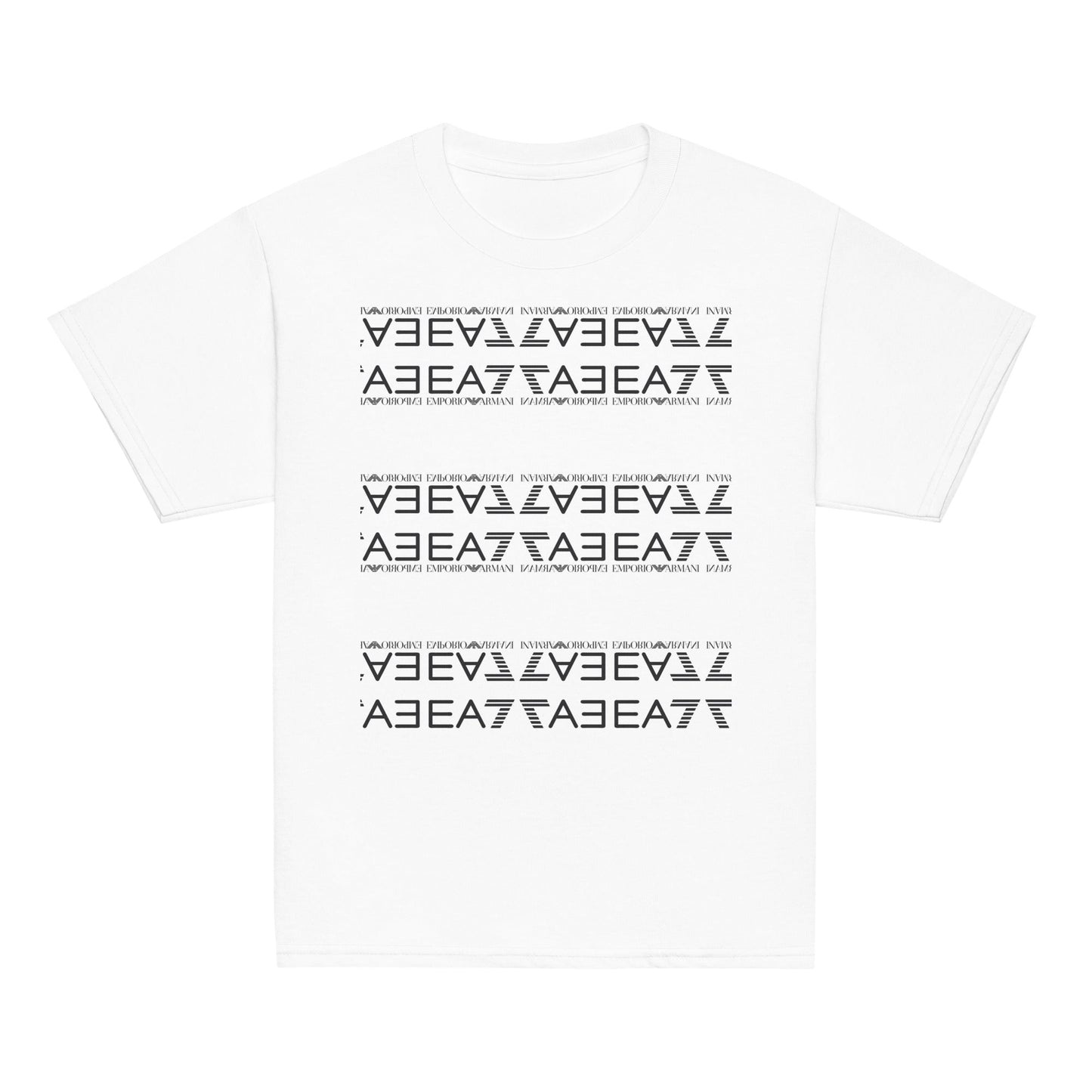 Youth classic tee with printed design, 100% cotton, classic fit, pre-shrunk fabric.